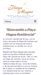 Mobile Screenshot of playamagna.com